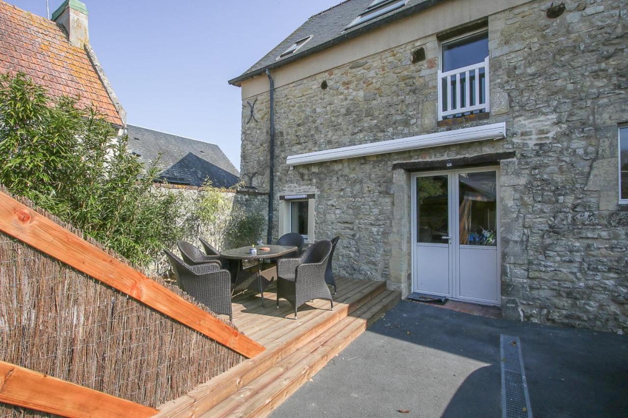 Gite L'Ardoisier 7 Pers Sauna Bayeux 2Km Gueron Exterior photo